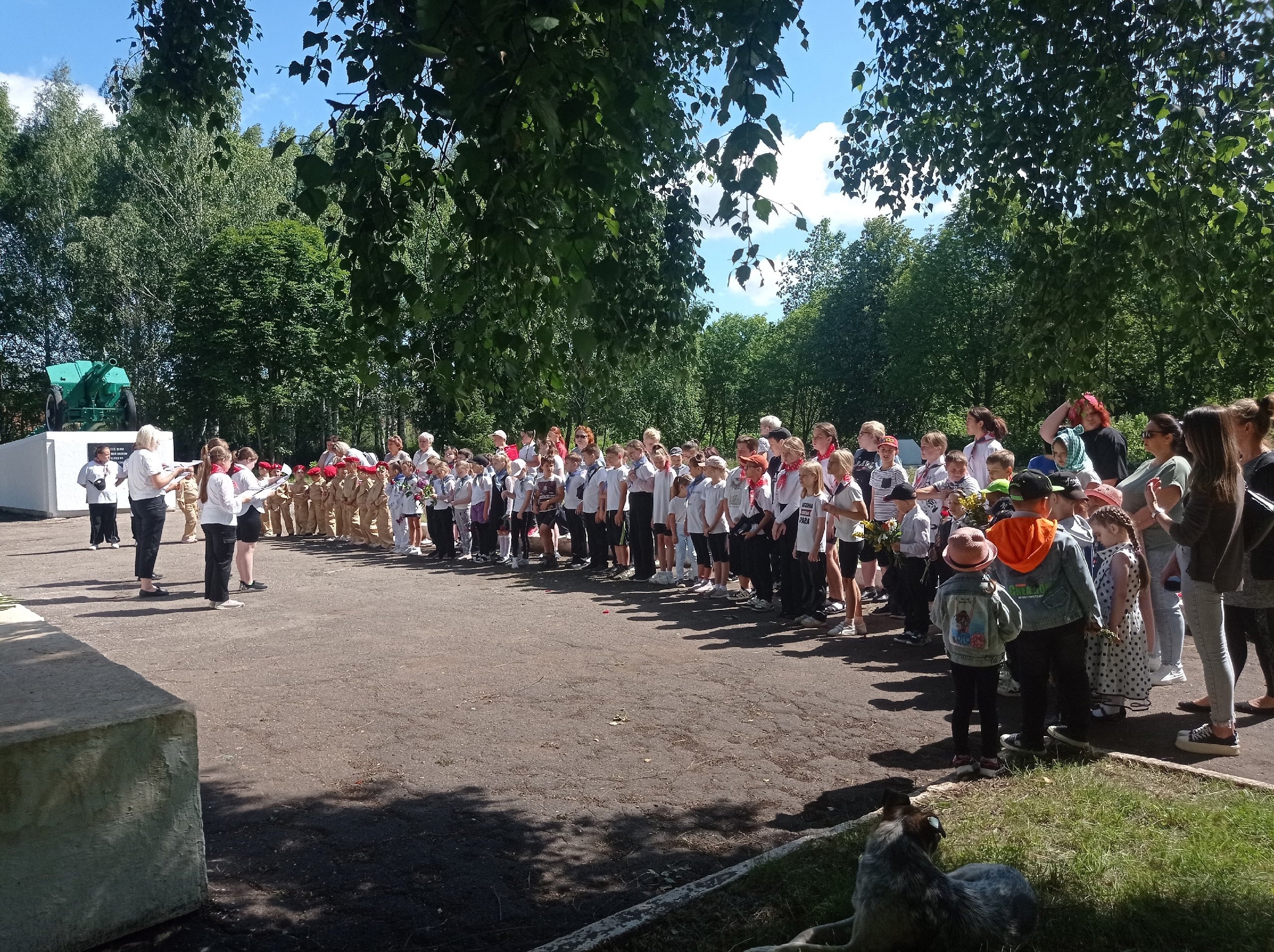 Митинг, посвященный Дню Памяти и Скорби.